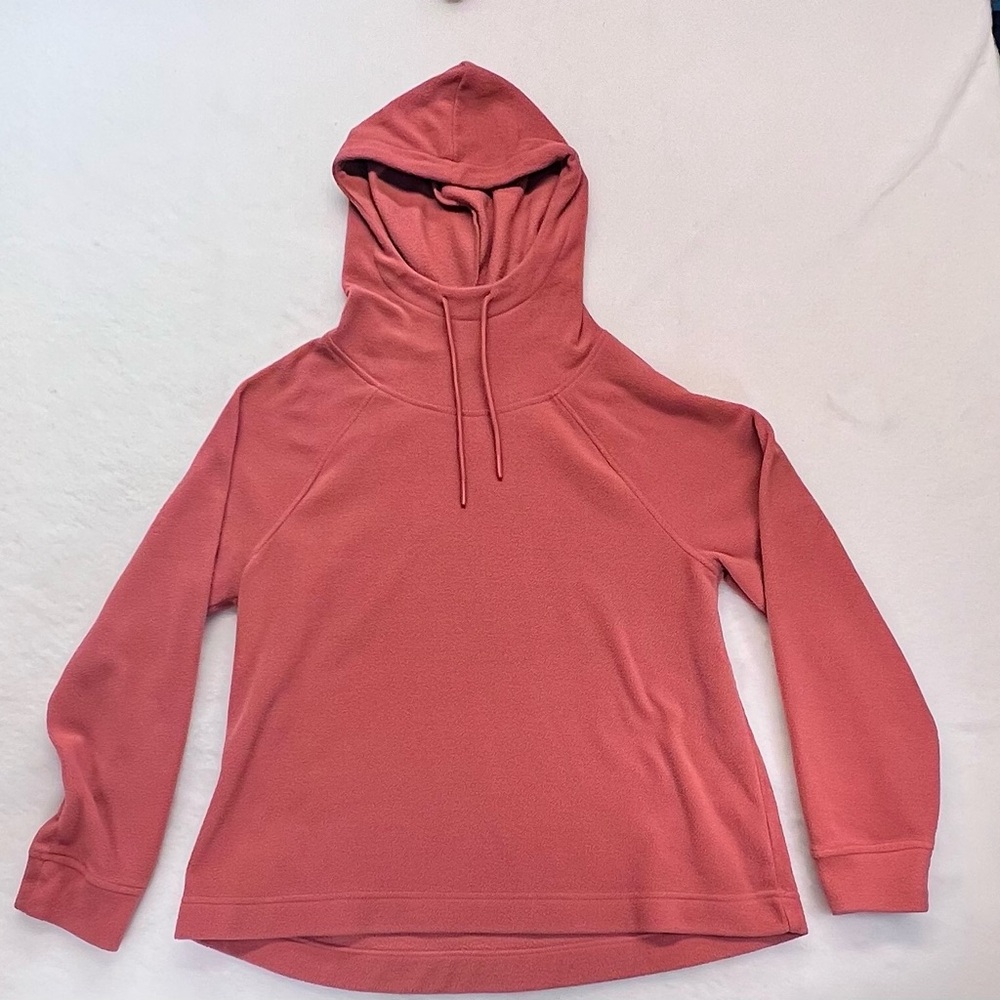 Old Navy Terracotta fleece hooded pullover, Medium